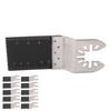 10Pcs Oscillating Saw Blade 34mm Multitool Quick Release Tool Set Kit for Wood Plastic