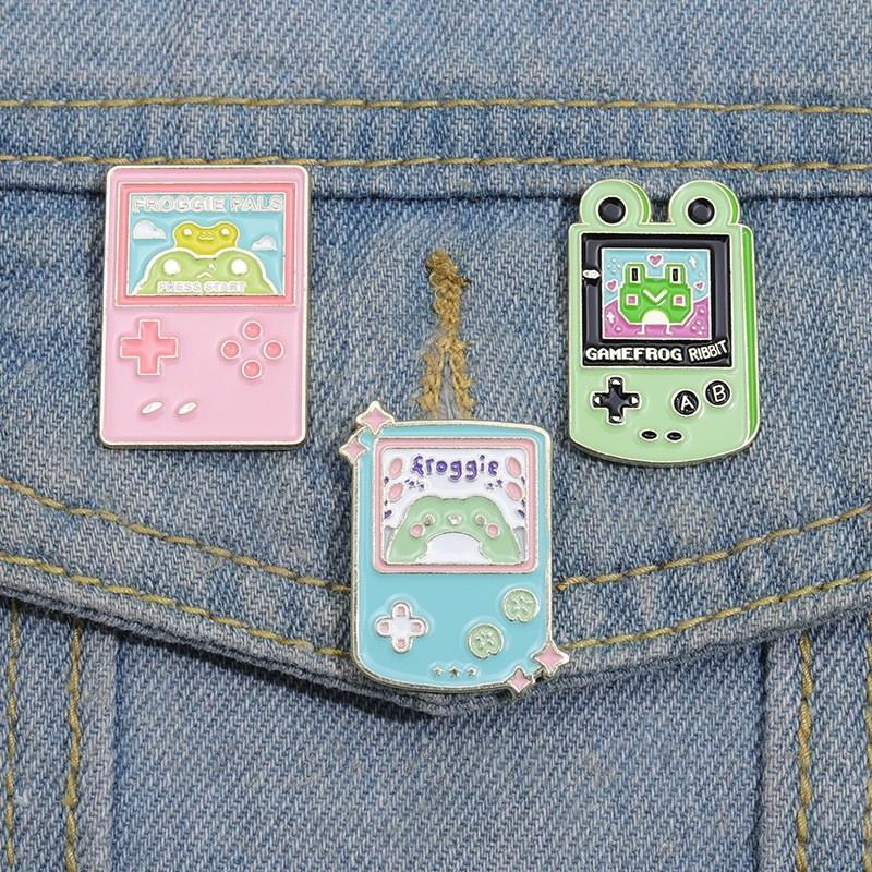Cartoon Pink Eyecatching Animal Geometric Alloy Brooch Pin Stylish For Individuals Fashionforward
