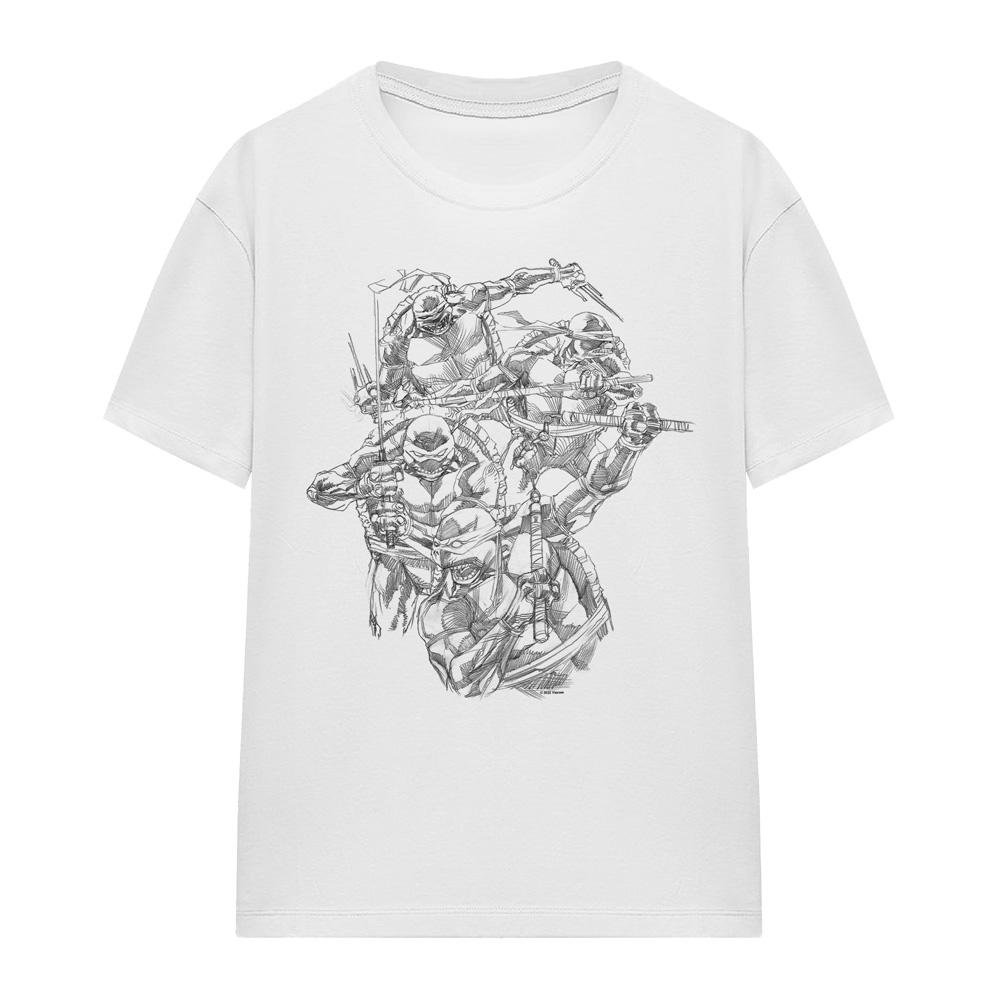 Teenage Mutant Ninja Turtles Unisex Adult Shinobis T-Shirt