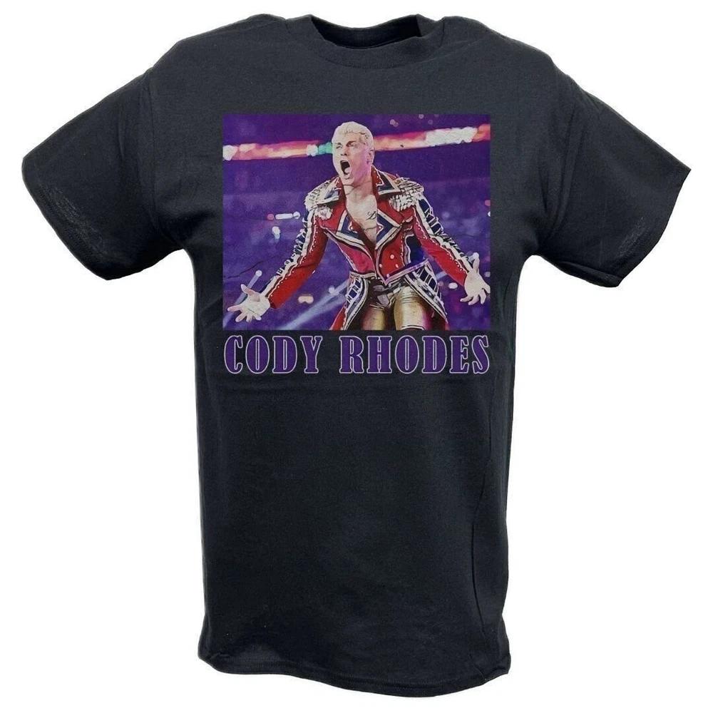 Cody Rhodes Ready to Fight Black Tshirt M