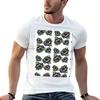 Cute Rainbow Flowers TShirt Large Size Breathable Tee
