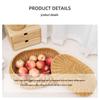 Woven Imitation Rattan Oval Lidded Storage Basket