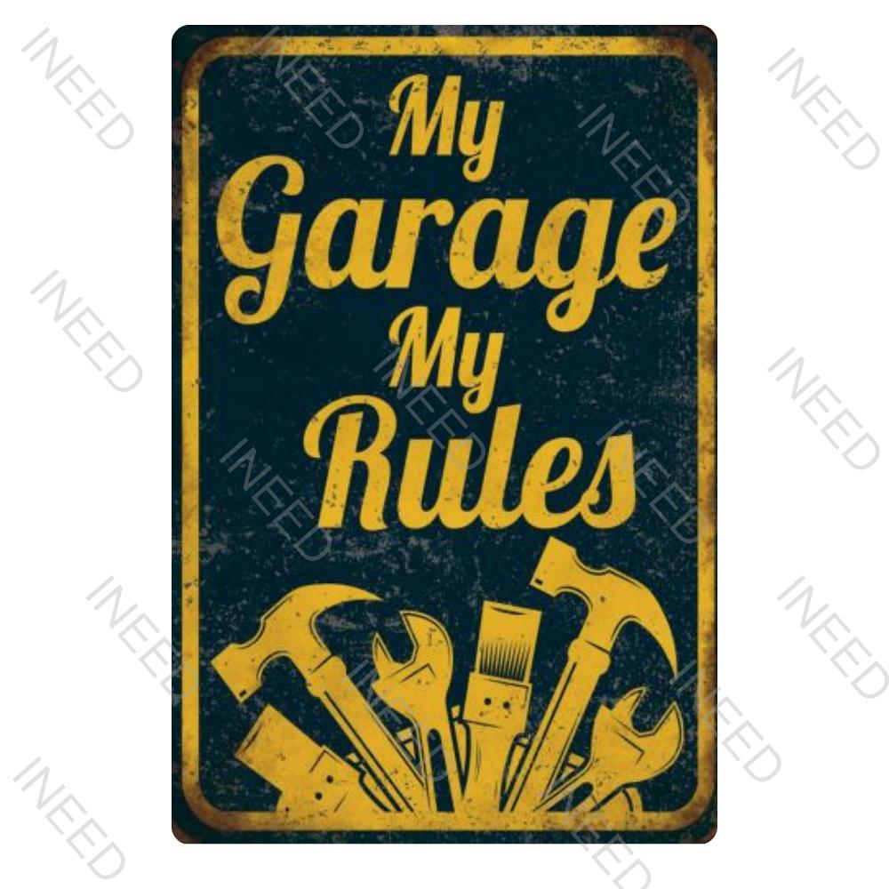 Metal Tin Sign Board Wall Art Decor Retro Vintage Kitchen Bedroom Man Cave Wall Decor Cafe Living Room Wall Decor Poster Plaque