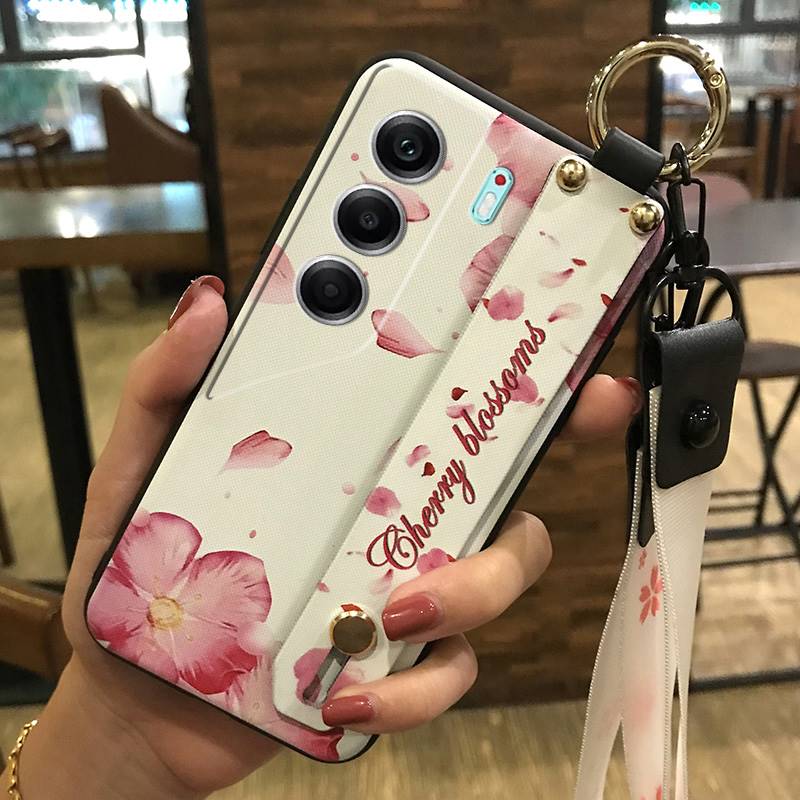 

Противоударный чехол для телефона с цветами для Tecno Camon40 4G/CM5, подставка, мягкий чехол, пыленепроницаемый, грязеотталкивающий, прочный держатель для телефона Tecno Camon40 4G/CM5