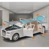 1/24 Rolls Royce Phantom Mansory Legierungsauto Diecasts & Spielzeugfahrzeuge Automodell Ton und Licht Rückzugauto Spielzeug für Kinder Geschenke