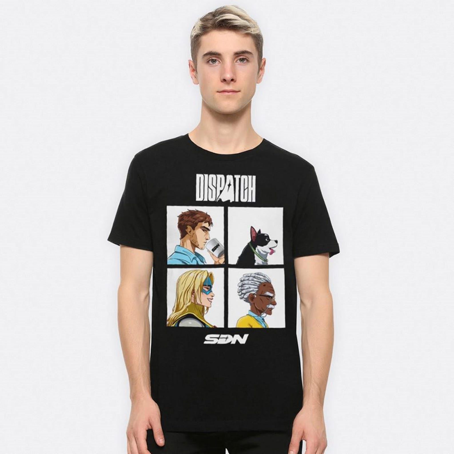 Dispatch Heroes T-Shirt, Men s and Women s Sizes Tee (DSP-12763) XL