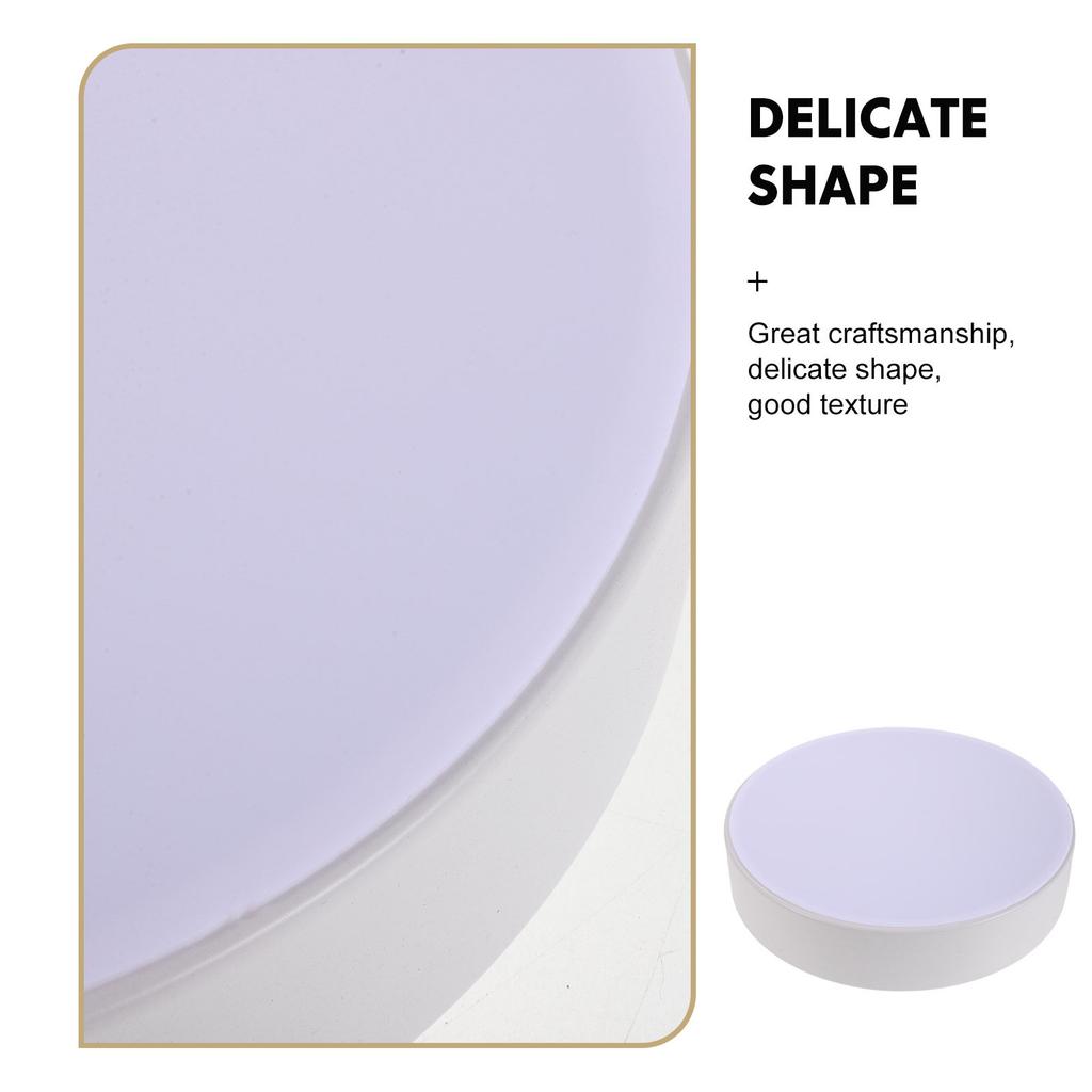 Ceiling Light Cover 9Inch Round Plastic Lamp Shade Flush Mount Replacement Fixture Kitchen Hallway Modern Minimalist Light