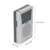 INDIN BC-R60 AM FM Mini radio portatile tascabile alimentata a batteria