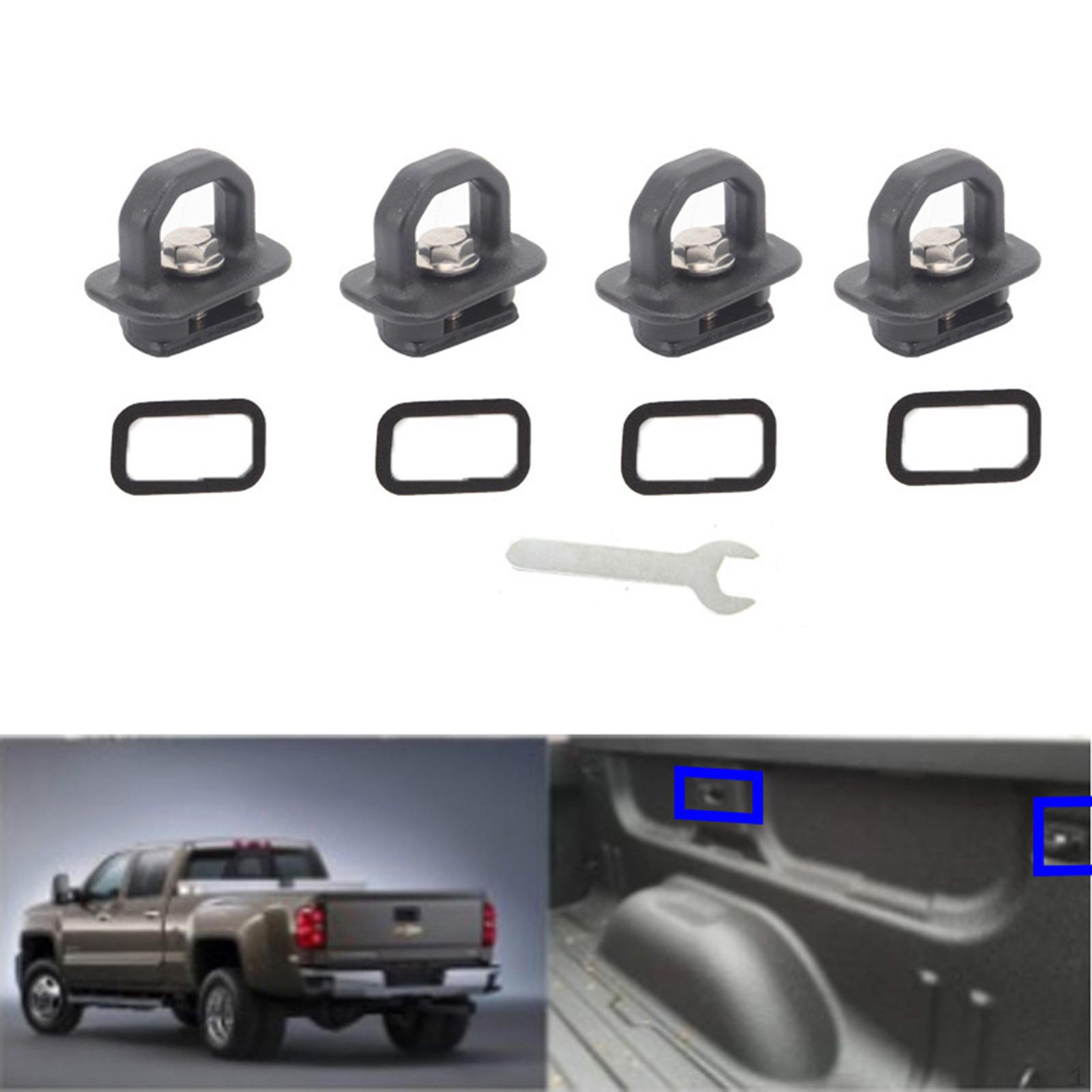 

Tether Anchors Hooks Tethers for Trucks 2 Pairs