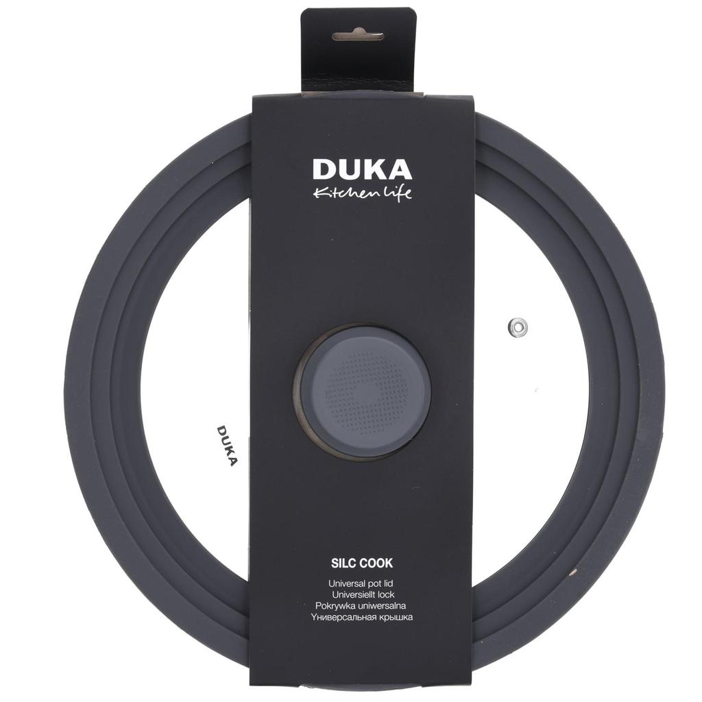 Whirling Universal Lid 3-in-1, 24/26/, Glass, Silc Cook DUKA