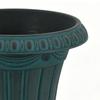 Outdoor Plant Pot European Retro Plastic Planter Flower Pot for Patio Lawn Garden Decoration