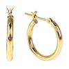 [OKKO] Hoop Earrings 18K Gold Earrings Hypoallergenic Women's Ring Hoop Small Catchless Yellow Gold Pink Gold Platinum 900