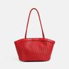 Borsa Cesta per Verdura Portatile - Elegante Borsa a Spalla da Pendolare Stile Guscio