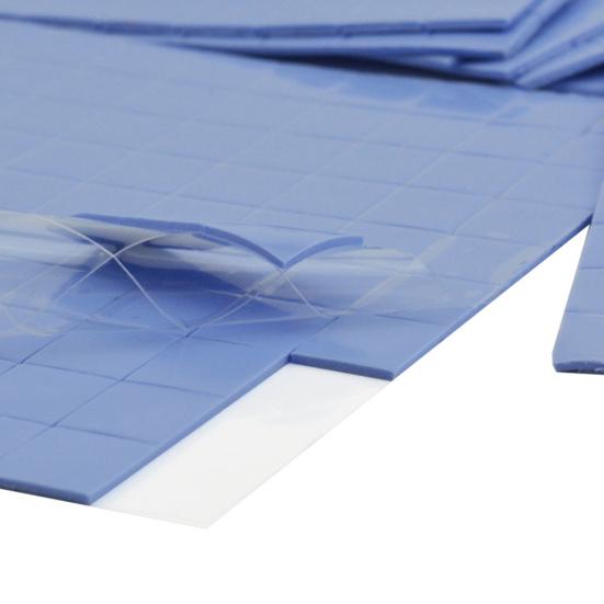 100 Stück 10 x 10 x 1 mm Wärmeleitpad, GPU-Kühlkörper, kühlendes, leitfähiges Silikonkissen