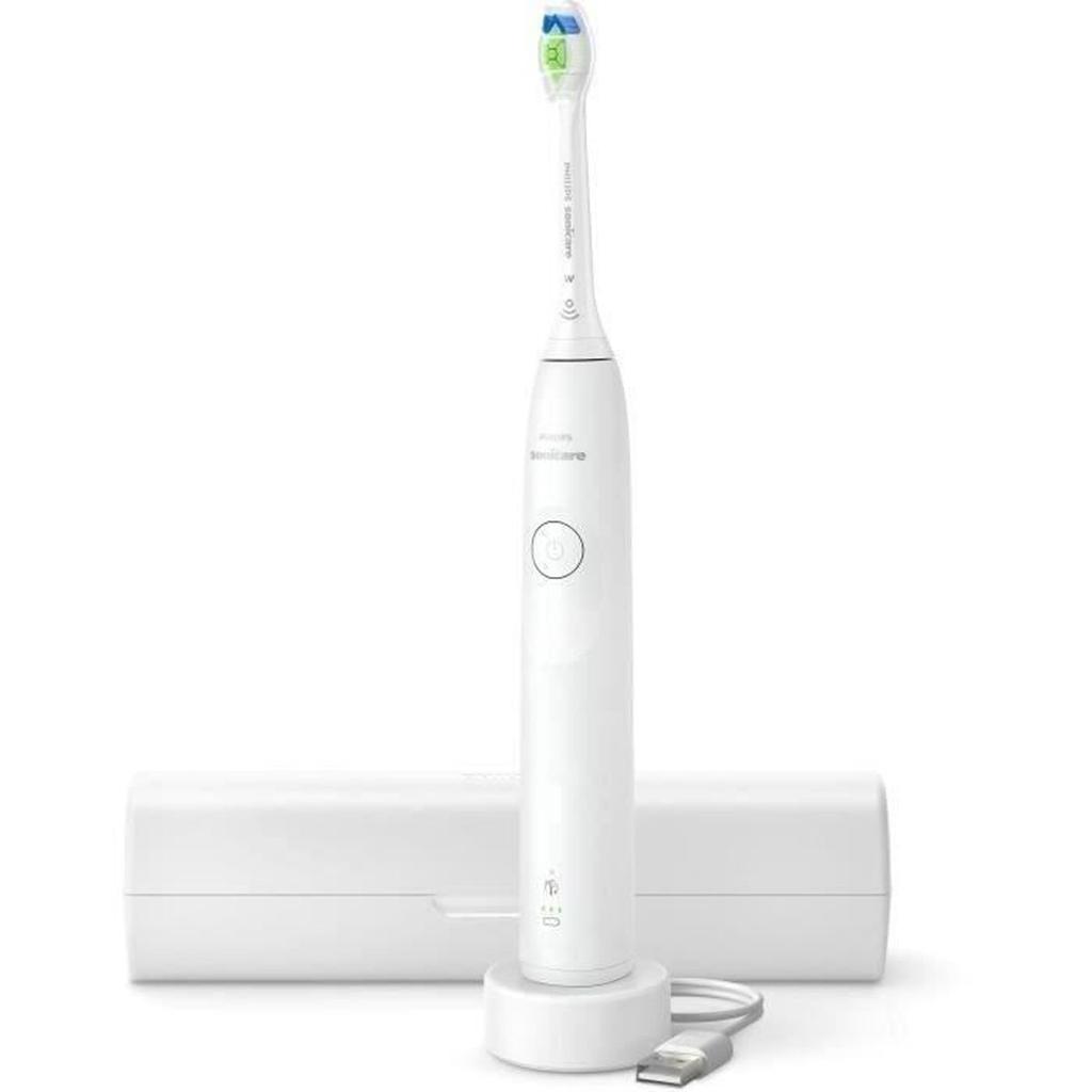 Brosse à dents - PHILIPS - HX7108/02 - Sonicare - Serie 5300 - Blanc - Eléctrique