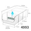 Food Grade Transparent Refrigerator Storage Box for Fresh Vegetables