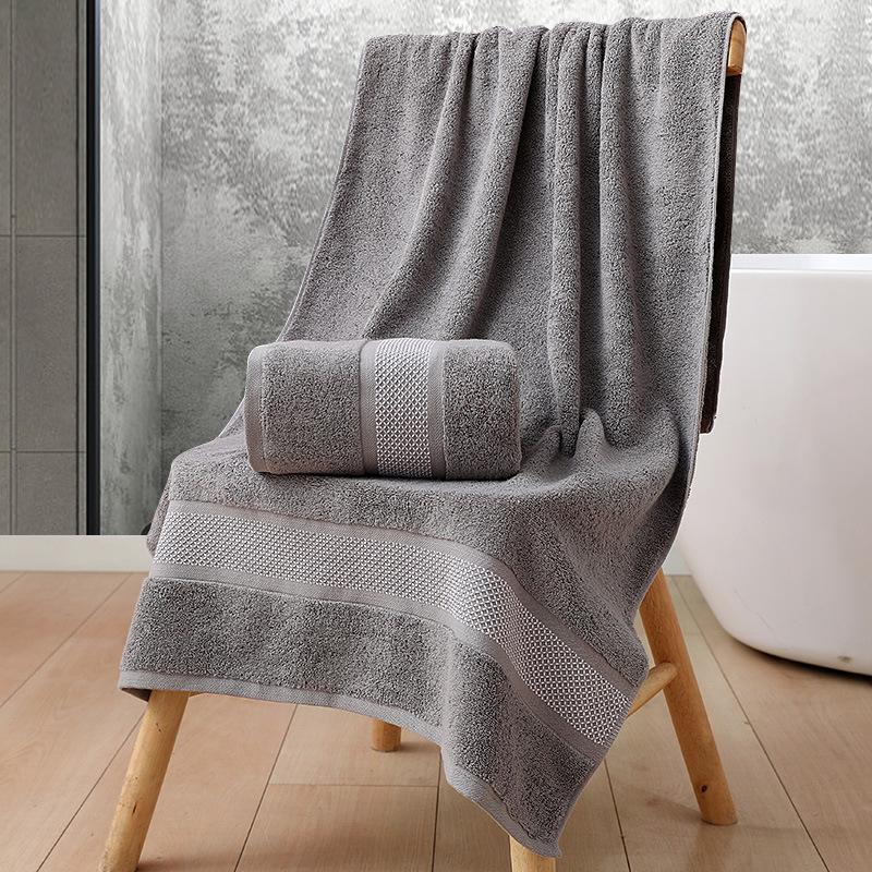 500G Pure Cotton Large Bath Towel Class A Infant And Toddler Household Hotel Couple Towel Morocco Bath Absorbent Large Towel