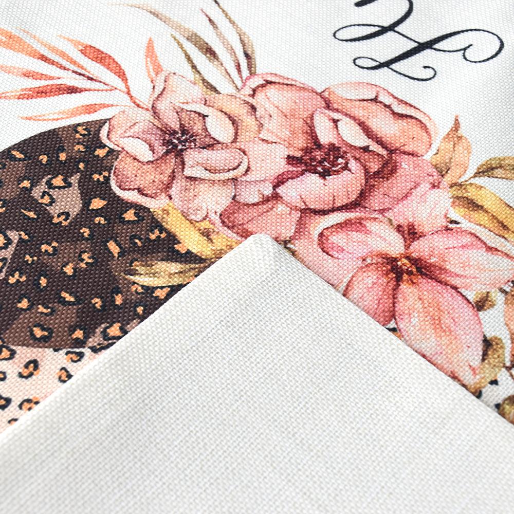 New Easter Decorative Pillowcase With White Easter Eggs