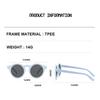 New Children's Polarized Silicone Sunglasses For Boy And Children's Round Frame Sunshade Children's Sunglasses 23062