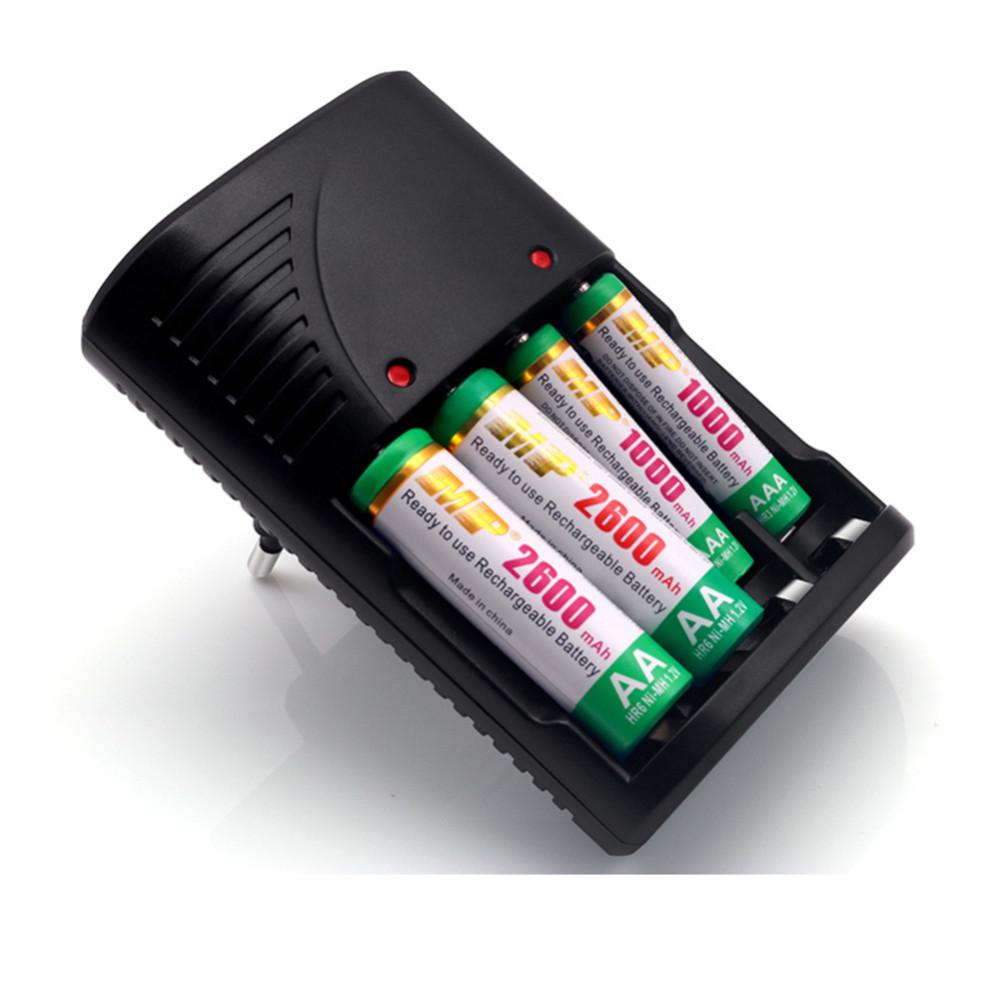 Universal Smart Rapid Charger for 5-9V Ni-MH Batteries with Auto Green Light