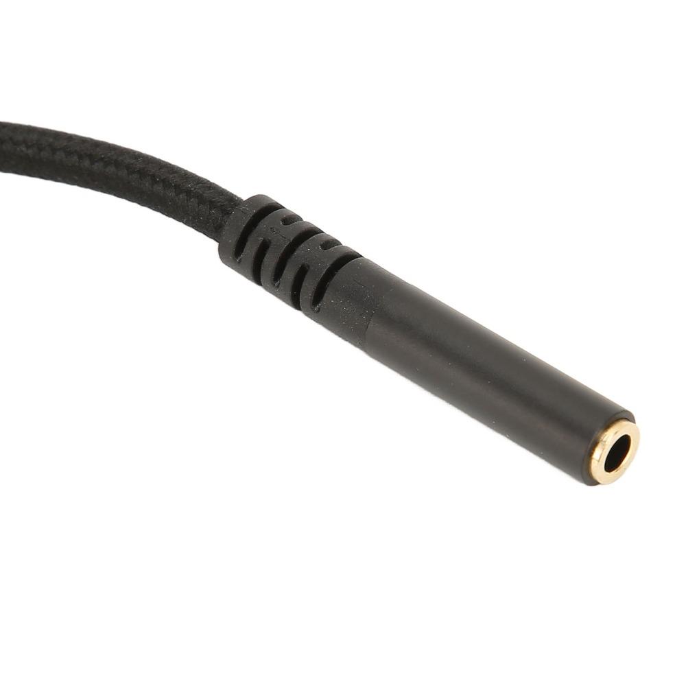 Gold Plated Stereo 3.5mm to 2RCA Cable Flexible Bidirectional Sound Y Splitter Cord  For Phone