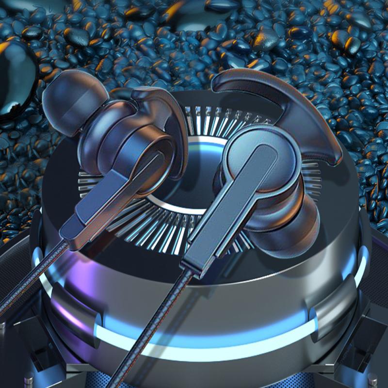 S39 3.5mm Wired Headset In-ear Stereo Bass Music Earbuds Smart Gaming Headphones Mobile Computer