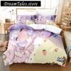3D Anime Honkai Impact 3rd Bedding Set Printed Decorative 2-3pcs Duvet Cover Set Bedclothes Quilt Cover Home For Aldult Teen741