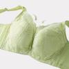 Thin Bra Women's Gathering Bra Large Size Large Cup All Inclusive Adjustable Breast Bra and Double Breasted Bra