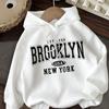 Women's Brooklyn Style Hoodie - Long Sleeve & Drawstring