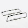 For Ford Territory  Front Rear Fog Light Lamp Frame Panel Cover Foglight Trims ABS Chrome Car Accessories
