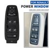 254012952R 25401-2952R Car Power Window Master Switch Lifter Button For Renault Kadjar 2015- For Megane lV 2018