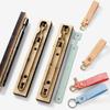 Keychain Strip Leather Tag Leather Template Wooden Punching Die Cutting Mold Teardrop Keychain Holder Leather Mold Craft