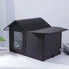 Waterproof Outdoor Cat House: Foldable, Removable, Washable, and Warm 4-Season Pet Villa Tent for Cats and Dogs.
