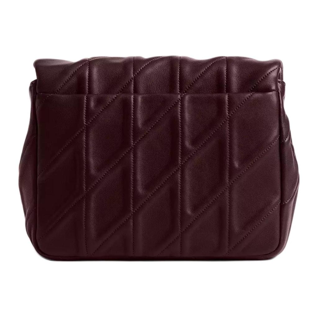 Coach Tabby 20 Metall-Logo-Schließe Napa-Leder Crossbody-Umhängetasche Kleine Damenhandtaschen Merlot CW629-B4MER