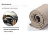 Hand-Sewn Full-Hole Car Steering Wheel Cover Sleeve