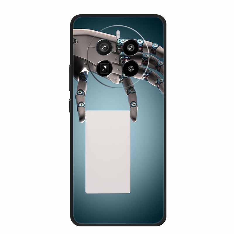 For Realme 12 Pro Case Realme12 Pro Plus 6.7" Black Silicone Soft Phone Case For Realme 12 Pro Back Cover Case 12Pro Coque Shell