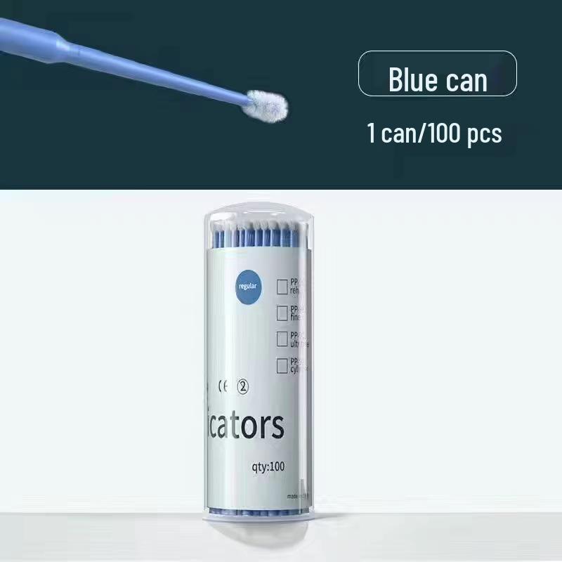 Eyelash Extension Remover Tool: 100pcs Nano Cotton Swab Cleaning Sticks