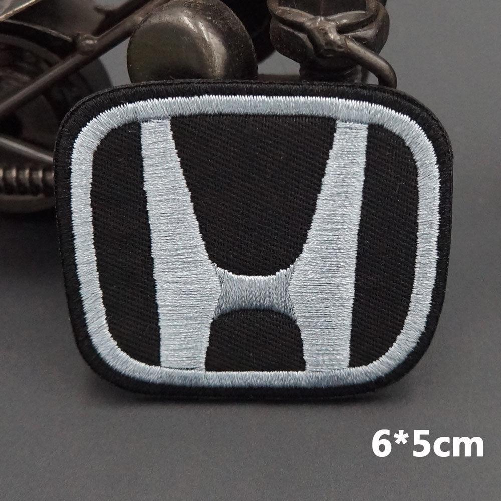 For Honda Crv CB400 CB650F CBF CBR250RR CRF SH300 NC750 Motorcycle Logo Embroidered Cloth Stickers Clothing Hole Patch Decal