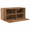 TV Wall Shelves 2 pcs Reclaimed Wood Look 60 x 30 x 30 cm Engineered Wood