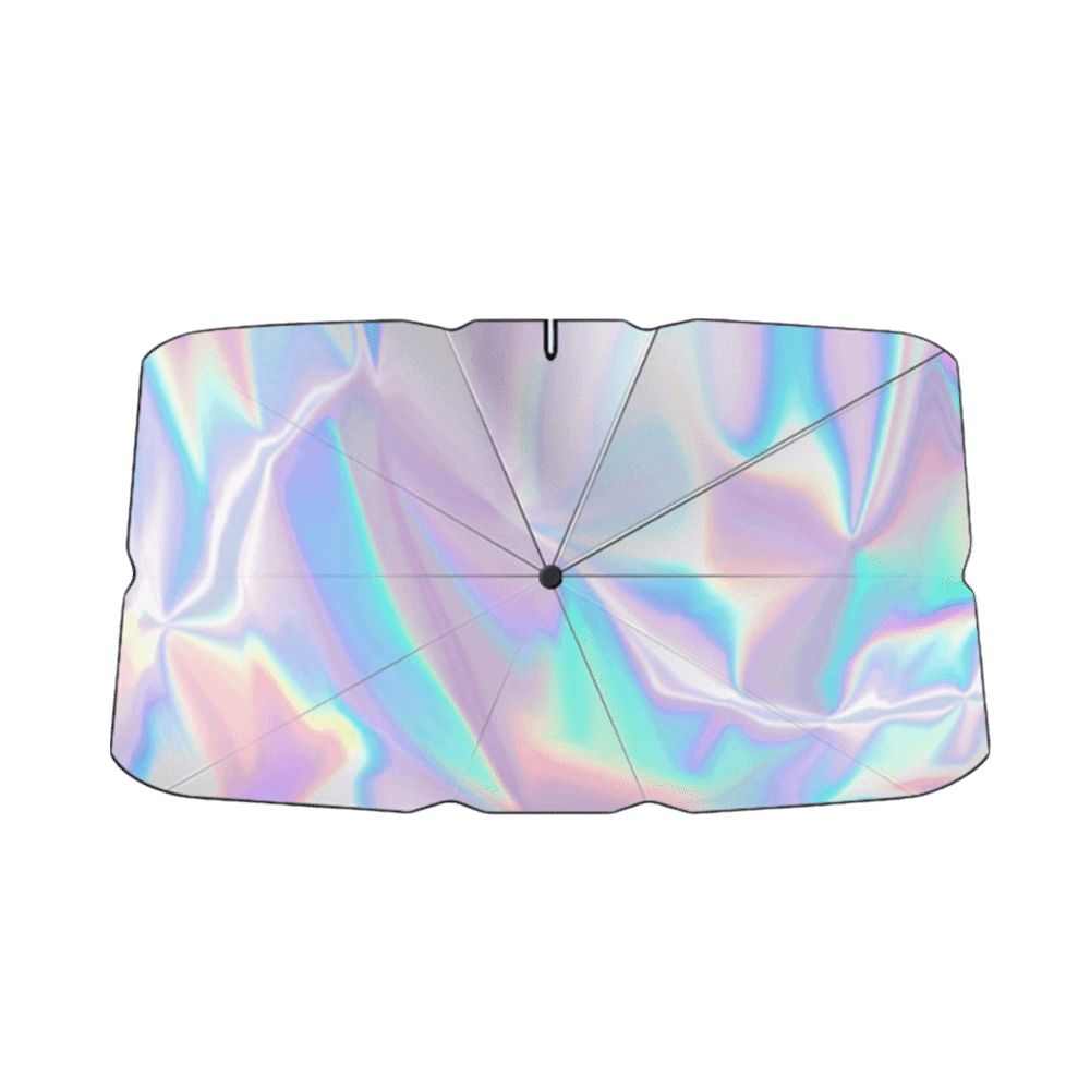 Laser Car Sun Shade Retractable Sun Protector Shade Coversv Windshield Sunshade Auto Protection
