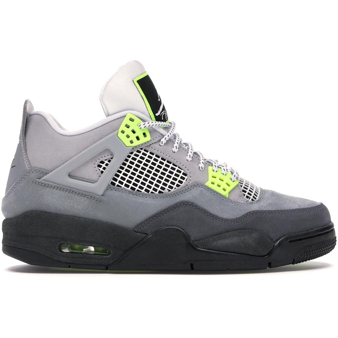 

Баскетбольные кроссовки Air Jordan 4 Retro SE Neon 95 CT5342-007 35.5