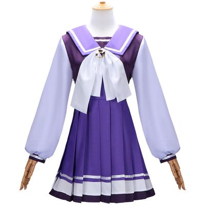 Anime Pretty Derby School Uniform Cosplay Costume Set Mejiro Mcqueen Dress Outfit For Women Performance Party Halloween Costume