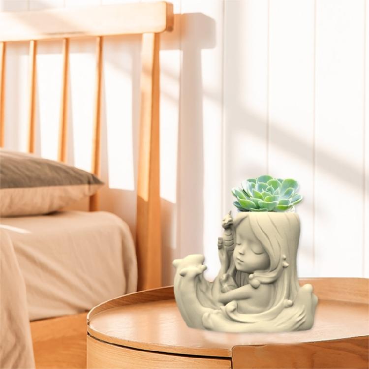Succulent Planter Silicone Mold Flower Pot Concrete Mold Cement Gypsum Mold DIY Flower Vase Epoxy Resin Casting Mold