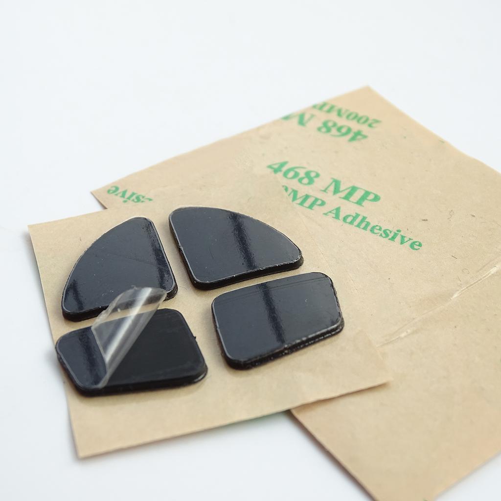 Mouse Replacement Accessory Mouse Skates Mouse Feet for Anywhere m905 Wear-resistant Mouse Curve Edge Black