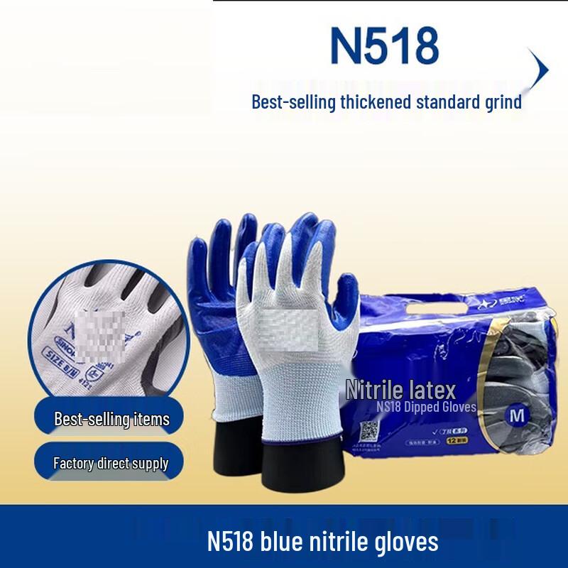 Nitrile Coated Work Gloves