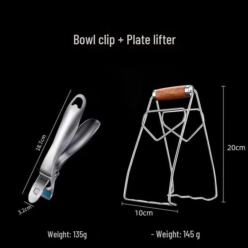 304 Stainless Steel Anti-Scalding Bowl Gripper