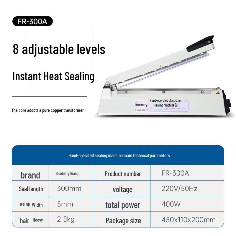 Manual Impulse Heat Sealer