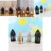 Hollow Moroccan Vintage Iron Lantern Tea Light Hanging Candle Candlestick Holder