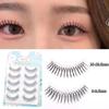 5 Pairs Natural Fashion Eyelashes Eye Makeup Long False Lashes Sparse