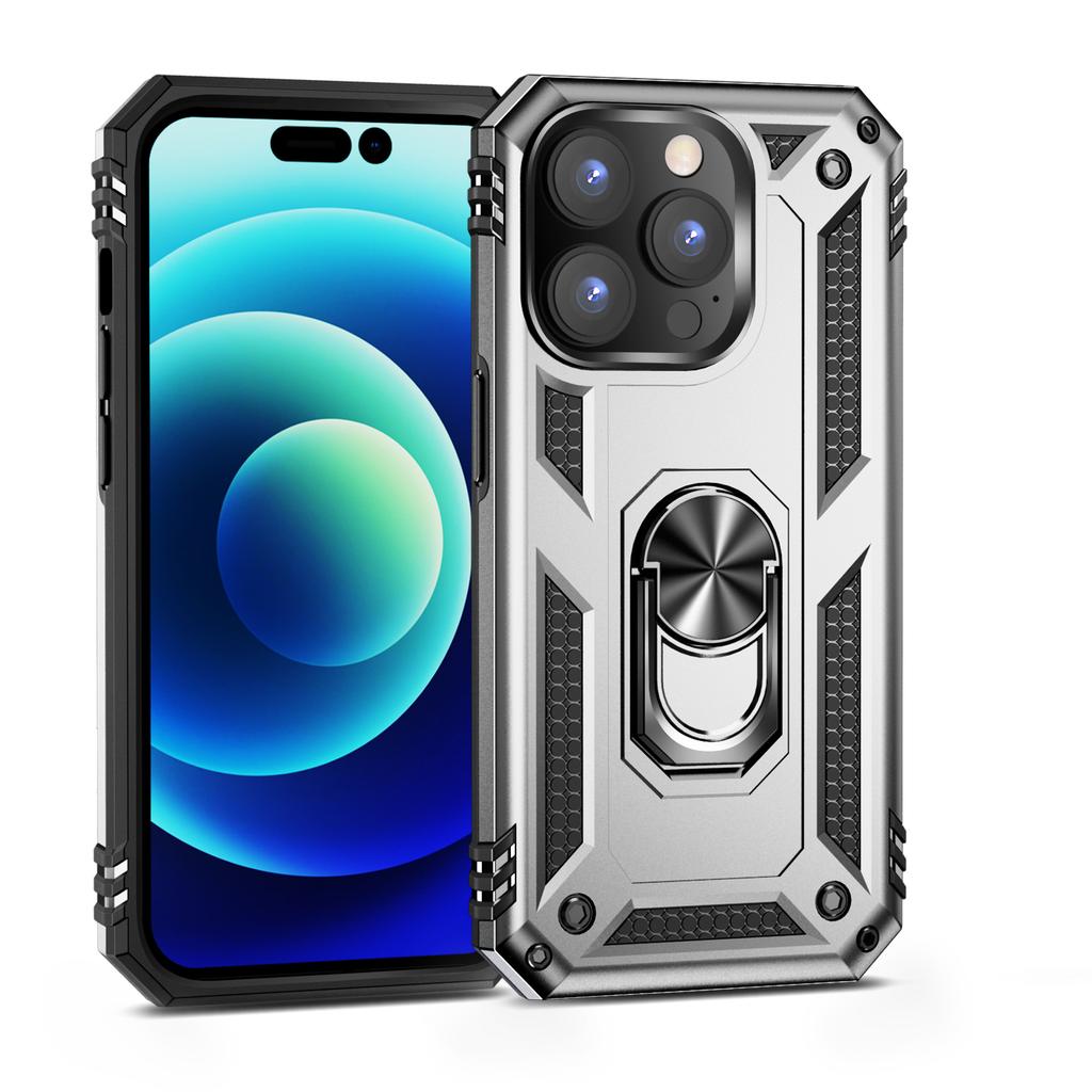 Applicable to iphone11ProMax sergeant anti-drop ring mobile phone case, Apple 1plus bracket anti-drop cover